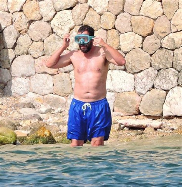 Adam Sandler Goes Shirtless While Snorkeling On Beach In Spain: Photos – Hollywood Life