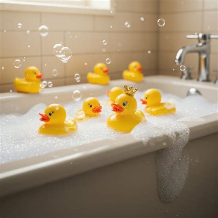 Aeko Brown, 1, Plays In The Bathtub With A Rubber Duck & Smiles In New Pic From Mom Ammika
