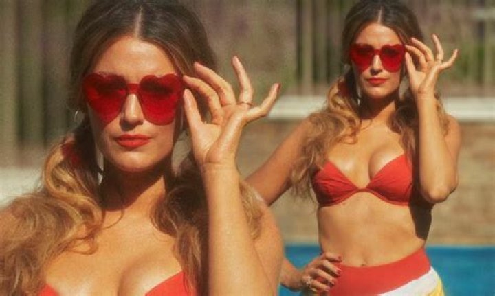 Alessandra Ambrosio Lounges On A Boat In Red Hot Bikini: Photos