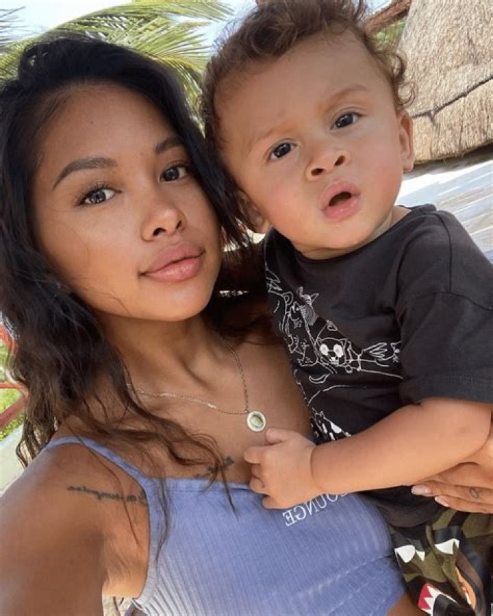 Ammika Harris & Aeko Brown’s Cutest Mother/Son Moments: See Their Pics On The Beach & More