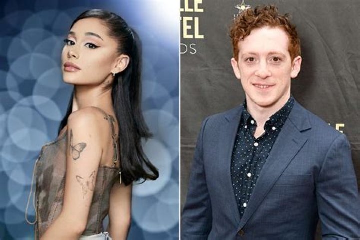 Ariana Grande Puckers Up Next to Boyfriend Ethan Slater in ‘Wicked’ Cast Reunion Photo