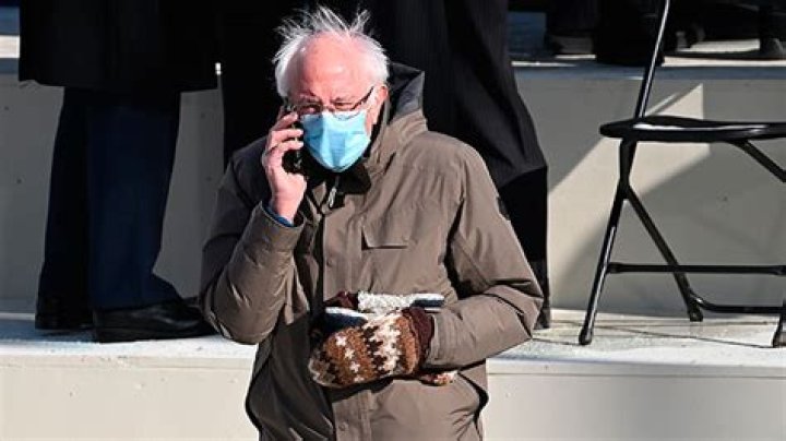 Bernie Sanders Steals The Show At The Inauguration With His Mittens: See The Look