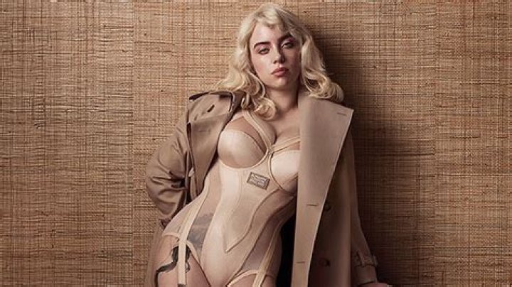 Billie Eilish Covers ‘British Vogue’ In Lingerie & Trench Coat: Pics – Hollywood Life