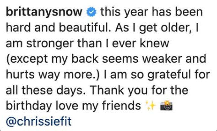 Brittany Snow Says She’s ‘Stronger’ On 37th Birthday After Divorce – Hollywood Life