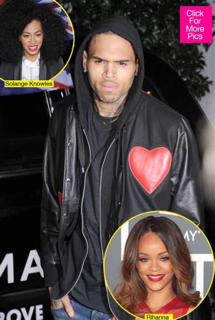 Chris Brown Caught Flirting With Solange Knowles — Report