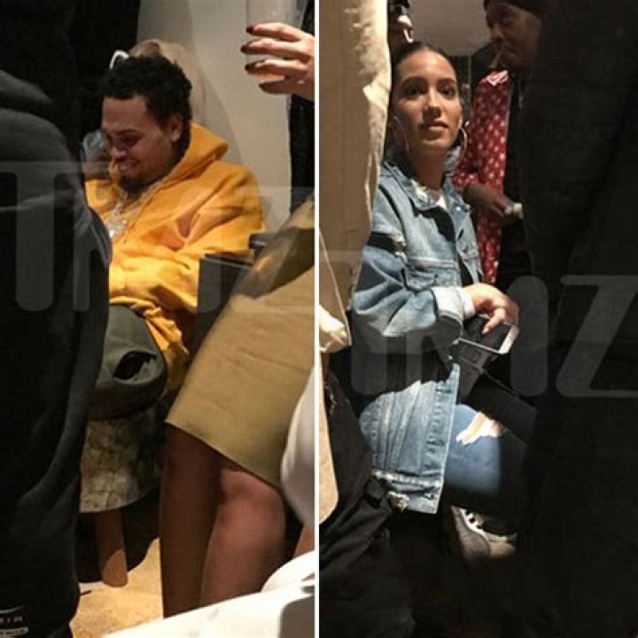 Chris Brown & Rumored GF Vanessa Vargas Hit Wild Mansion Party Before Cops Shut It Down
