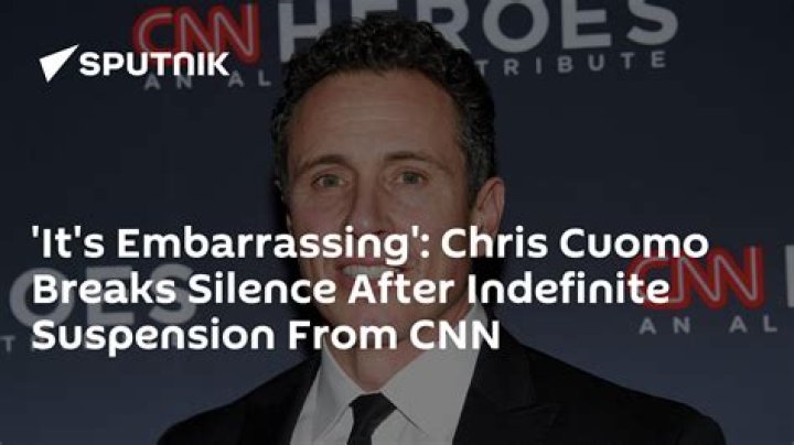 Chris Cuomo Breaks Silence After CNN Suspension: ‘It’s Embarrassing’