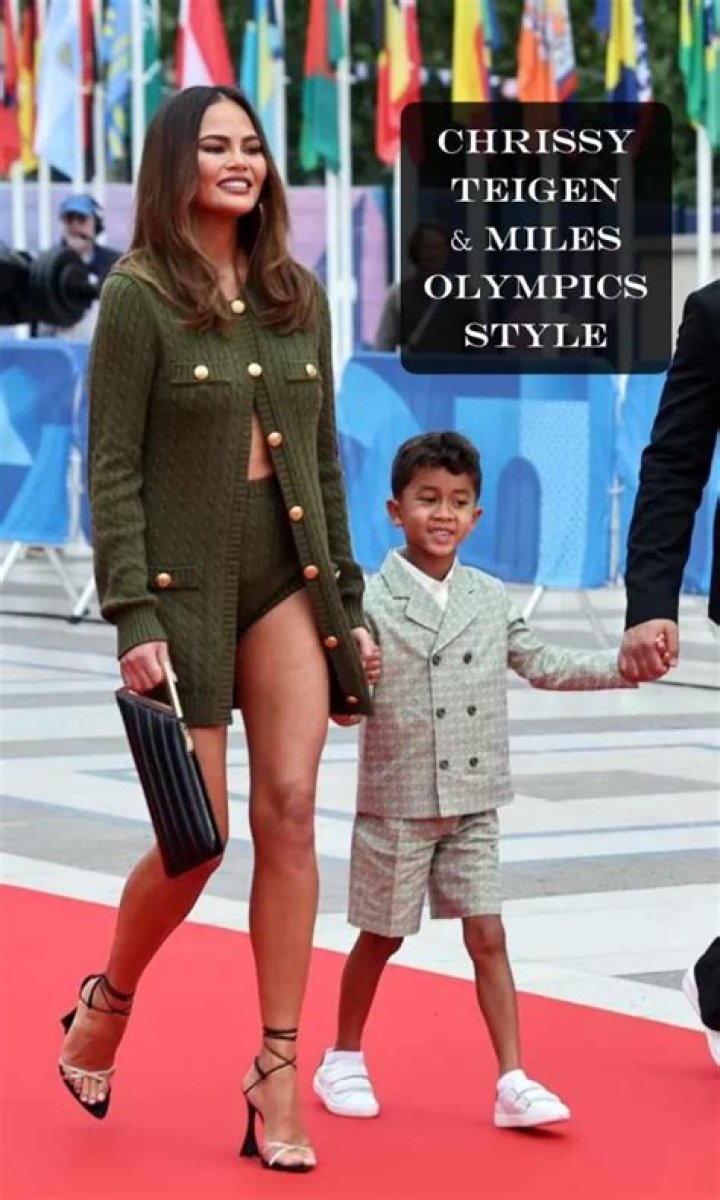 Chrissy Teigen’s Son Miles Does Impersonation With Sunglasses & Hat – Hollywood Life