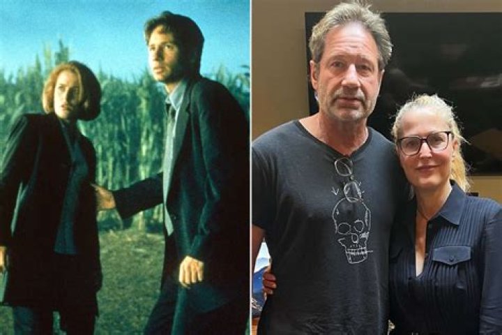 David Duchovny & Gillian Anderson — Photos Of The ‘X-Files’ Stars – Hollywood Life