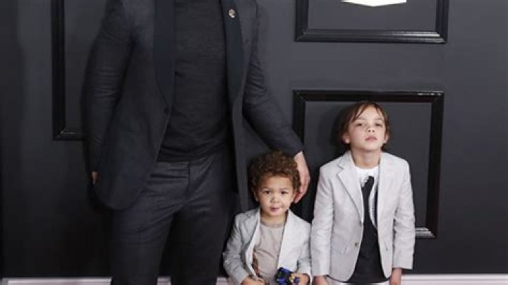 Diplo Dresses His Adorable Kids Lazer & Lockett In Matching Suits At The Grammy’s — Pics