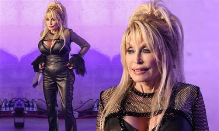 Dolly Parton Rocks Leather Bustier & Pants In London: Photos – Hollywood Life