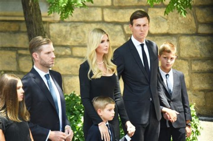 Ivanka Trump Stands With Brothers At Mom Ivana’s Funeral – Hollywood Life
