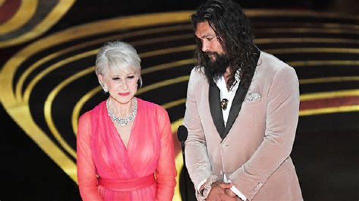 Jason Momoa & Helen Mirren Spark Such Chemistry At The Oscars That Fans Want Them In A Rom-Com