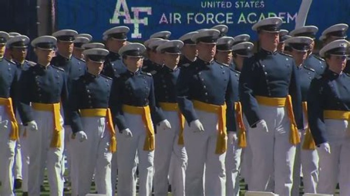 Joe Biden, 80, Trips & Falls On Stage During U.S. Air Force Academy Graduation Ceremony: Watch