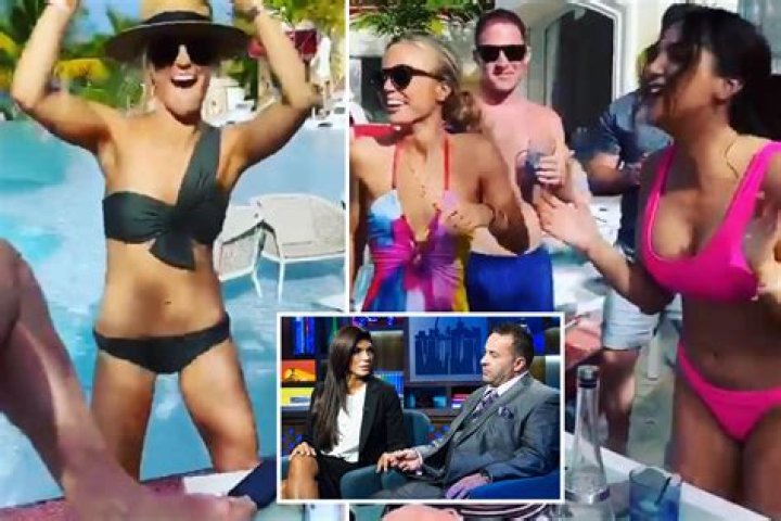 Joe Giudice Parties Again With Bikini-Clad Ladies After Teresa Claims He Cheated On Her