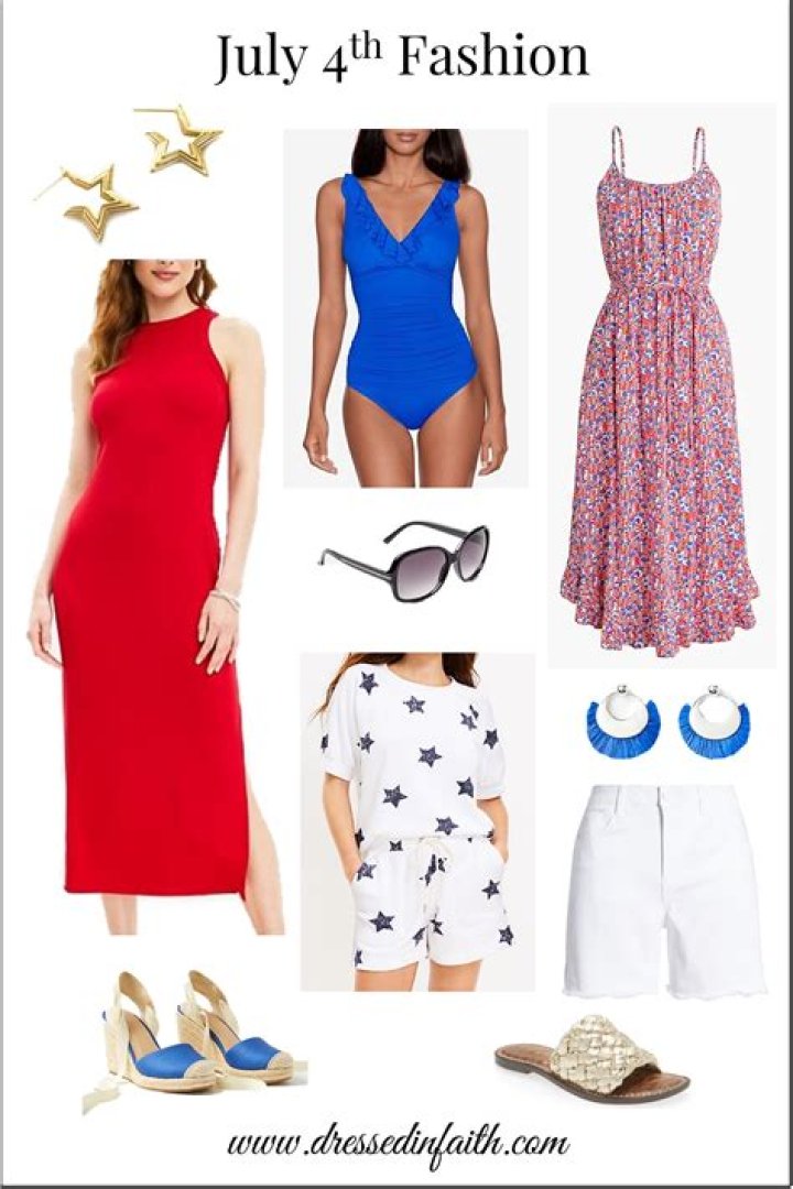 July 4th Fashion — Pics