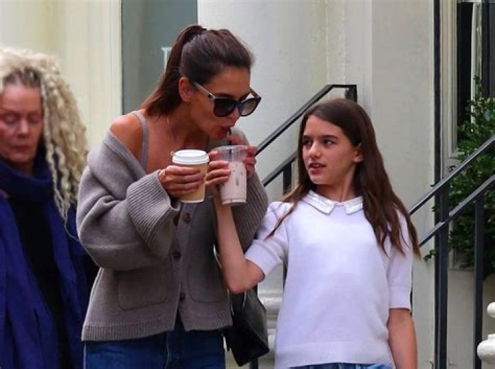 Katie Holmes & Daughter Suri Cruise, 14, Step Out With Their Cute Dogs In NYC — See Pics
