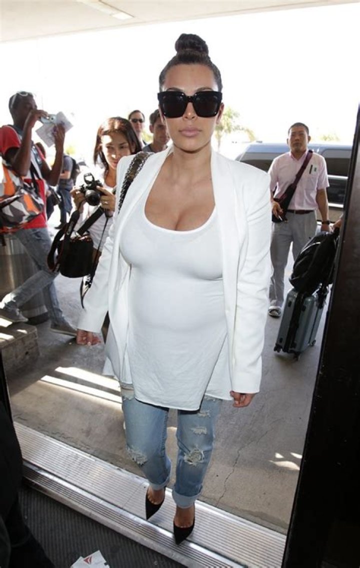 Kim Kardashian Baby Bump Pics — New Pics