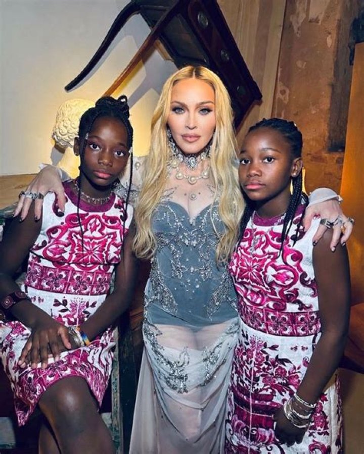 Madonna’s Twin Daughters Stella & Estere, 9, Show Off Their Dancing Skills In New Video