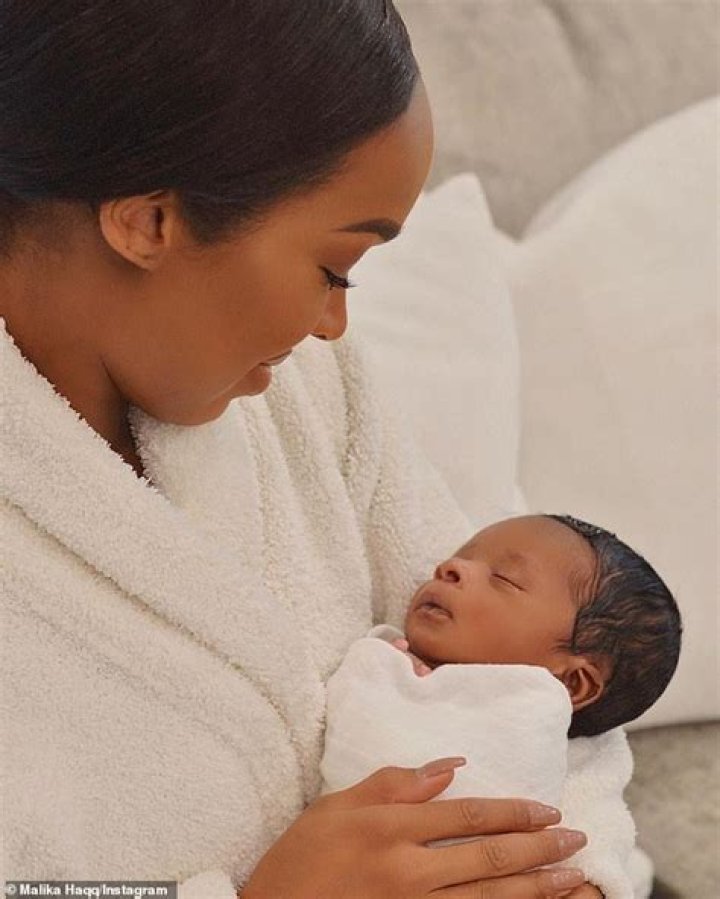 Malika Haqq Shares Photo Of Newborn Son Ace Right After He Was Born — ‘Best Week Of My Life’