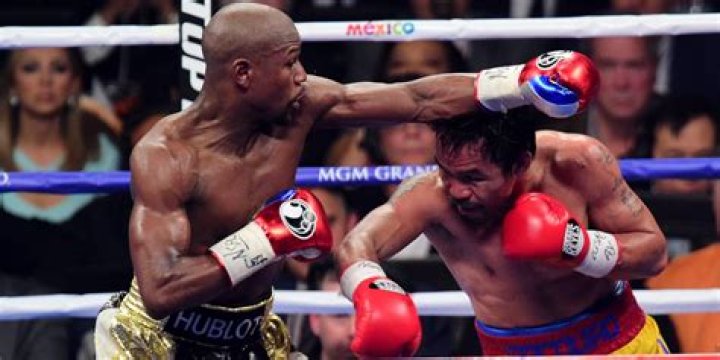 Manny Pacquiao Vs. Floyd Mayweather Jr. — PICS