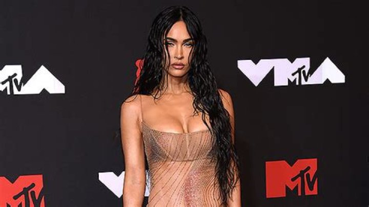Megan Fox Rocks Nipple Covers Under Sheer Orange Dress: Photos – Hollywood Life