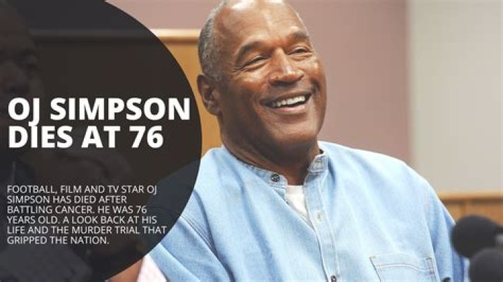 O.J. Simpson’s Health: What Cancer He Had & More About His Cause of Death