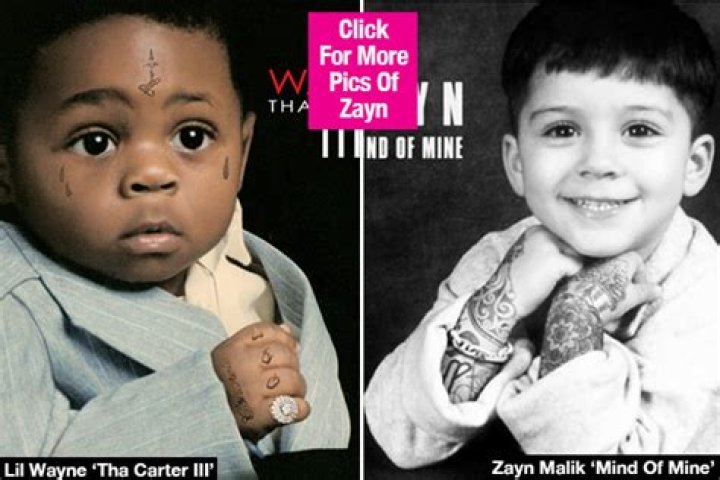 [PIC] Zayn Malik Copies Lil Wayne’s Album Cover? — Tattooed Baby Picture – Hollywood Life