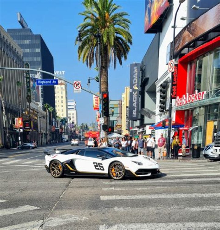 Pics With Lamborghini’s & More – Hollywood Life