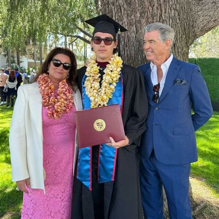 Pierce Brosnan Celebrates Son Dylan As He Graduates College: Pic – Hollywood Life
