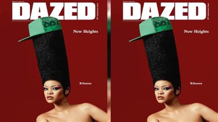 Rihanna Serves An Epic Marge Simpson-Level Hair Makeover On The Cover Of ‘Dazed’ — Photos
