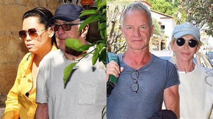 Robert De Niro & Tiffany Chen Double Date With Sting & Trudie Styler After Welcoming Baby No. 7